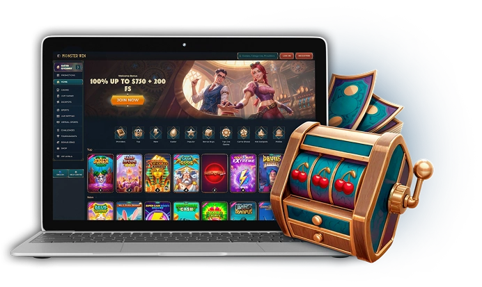 MonsterWin Casino Canada Desktop